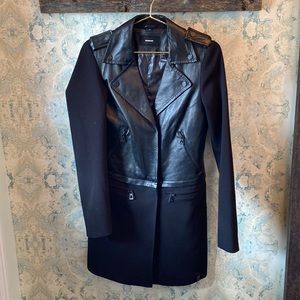 Convertible Rudsak leather jacket